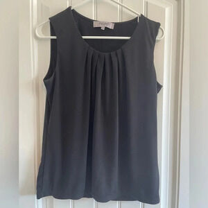 Jones Studio Separates Black Small Sleeveless Blouse